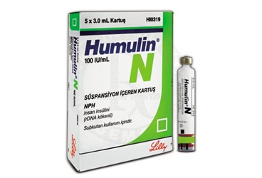 HUMULIN-NPH 100 IU/ML 3 ML  5 KARTUS